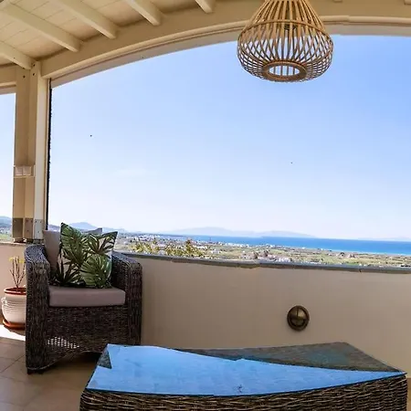 Bella. Tranquil, Exclusive, 4 Bed, Sea Views Villa Mikri Vigla